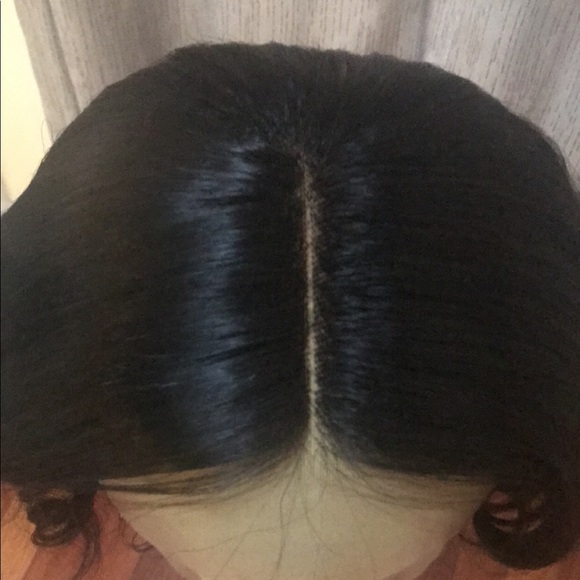 Loose Curl Human Brazilian Frontal 13X4 Wig - Picture 7 of 8